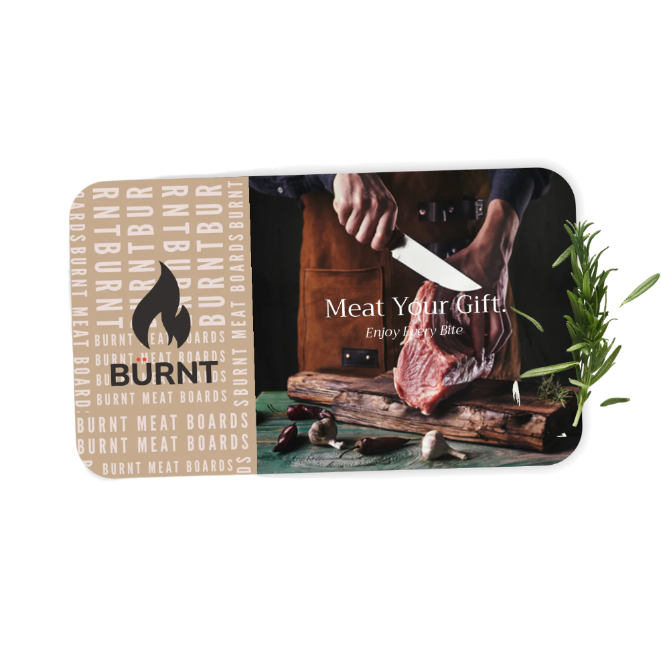 Burnt Gift Card