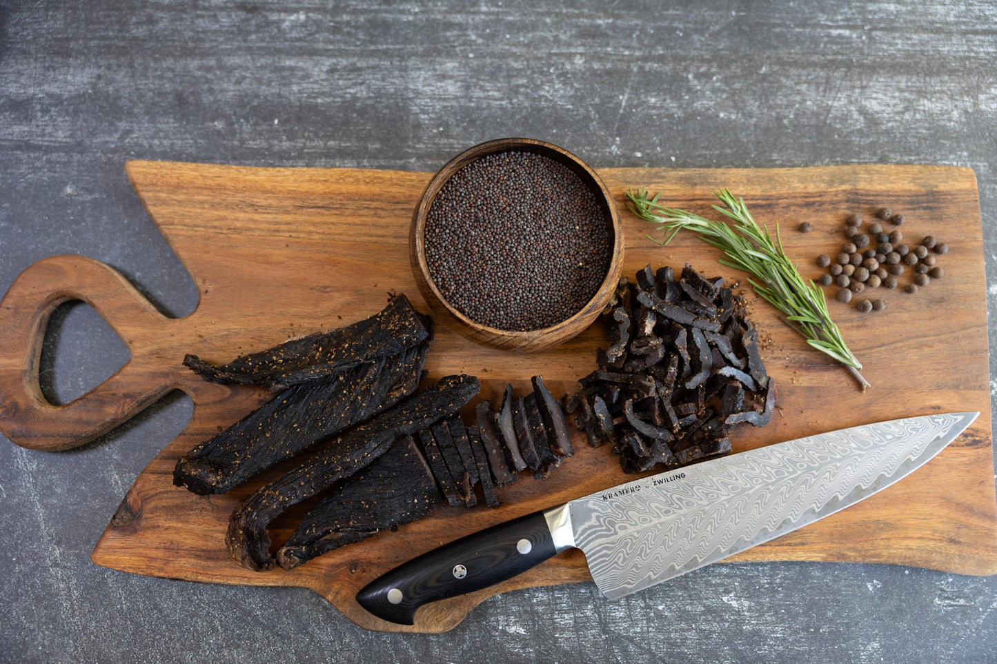 Medium sized Biltong board